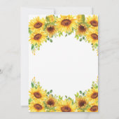 キリンひまわりのベビーシャワー サンキューカード (裏面)