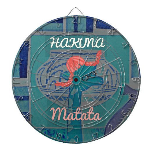 キリンよくはしゃぐアート:アフリカの喜び ダーツボード (正面)