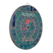 キリンよくはしゃぐアート:アフリカの喜び ダーツボード (正面左)