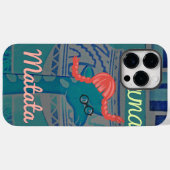 キリンよくはしゃぐアート:アフリカの喜び Case-Mate iPhoneケース (裏面 (横))