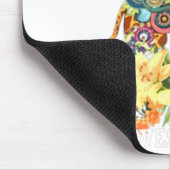 キリンを愛し、ワインを飲む女性だけ。 マウスパッド (コーナー)