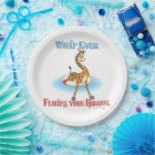 キリンを浮かべるものは何でも ペーパープレート (パーティー)