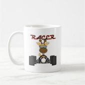 キリンを競争させてレースカーの動物園動物をからかいます コーヒーマグカップ (左)