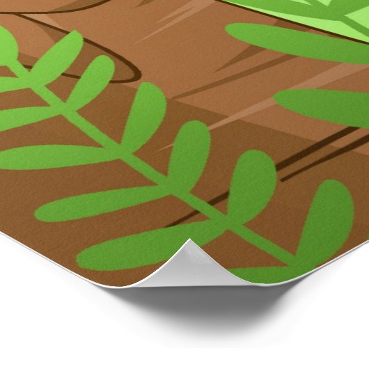 キリンを隠す ポスター (角)