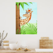 キリンを隠す ポスター (キッチン)