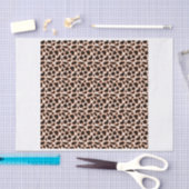 キリンアニマルプリント模様 薄葉紙 (クラフト)