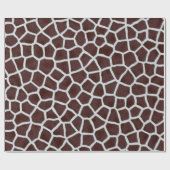 キリンアニマルプリント ラッピングペーパー (フラット)