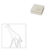 キリンイラストレーションスタンプ ラバースタンプ (押印)