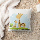 キリンオーガニックプラネットカスタムコットンピロー クッション (ブランケット)