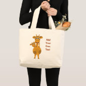 キリンカスタマイズ ラージトートバッグ (正面(商品))