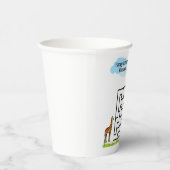 キリンカスタムパズル迷路紙カップ 紙コップ (右)