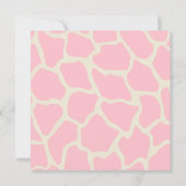 キリンカスタムベビーシャワー招待状 招待状 (裏面)