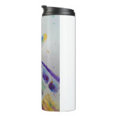 キリンカラフルアニマルウォーター色アートデザイン タンブラー (回転右)