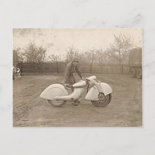 キリンガー&フリーントバイク。 ポストカード (正面)