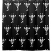 キリンクールグラフィックカジュアルサマーキュイおもしろいアニメーシ シャワーカーテン (正面)