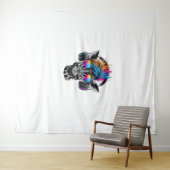 キリンクールサングラスヘッドフォンキリン タペストリー (インサイチュ(横))