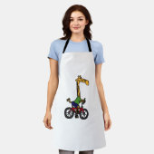 キリンクール乗用自転車 エプロン (着用した状態)