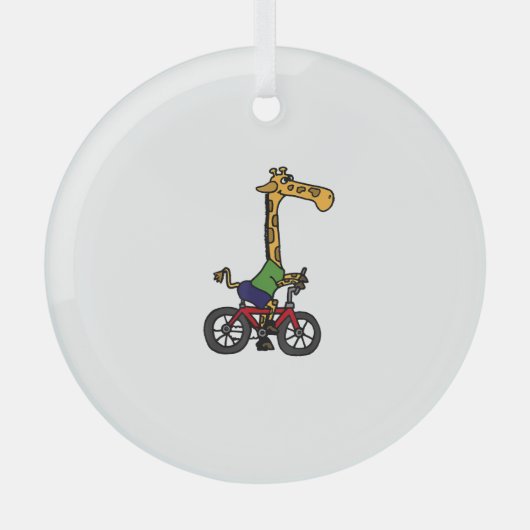 キリンクール乗用自転車 ガラスオーナメント (正面)