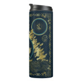 キリンゴールデンウォータータペストリーのウォーク タンブラー (回転右)