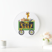 キリンサーカス ラージ壁時計 (ホーム)