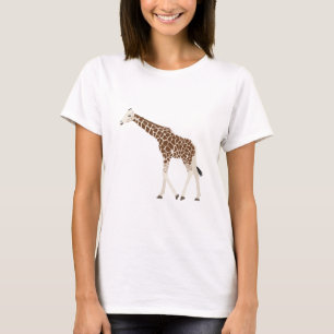 キリンジャングルサファリ動物 Tシャツ
