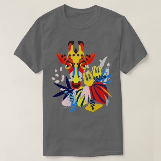 キリンテーマ Tシャツ (デザイン正面)