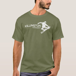 キリントンバーモントスノーボーダー Tシャツ