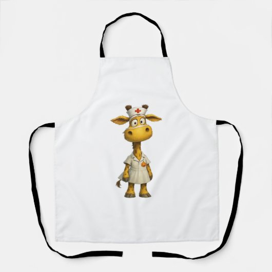 キリンナース漫画 – お洒落 Healthcare Hero エプロン (正面)