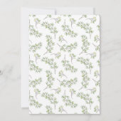 キリンハートベビーシャワー招待状 招待状 (裏面)