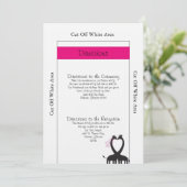 キリンハート結婚ズ指示カード 招待状 (スタンド正面)