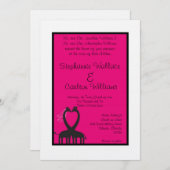 キリンハート結婚式招待状 招待状 (正面/裏面)