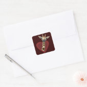 キリンハート スクエアシール (封筒)
