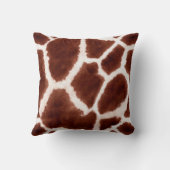 キリンパターンアニマルプリント クッション (裏面)