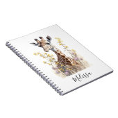 キリンパーソナライズされたスクールオフィス手帳ギフト ノートブック (右側)