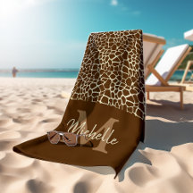 キリンパーソナライズされたパターンモノグラムフィットネスヨガ