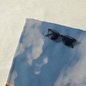 キリンパーソナライズされたビーチタオル ビーチタオル (インサイチュ)