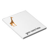 キリンパーソナライズされた文房具メモ帳 ノートパッド (アングル)