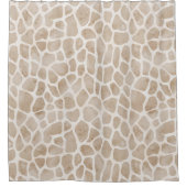 キリンプリントシャワーカーテン シャワーカーテン (正面)