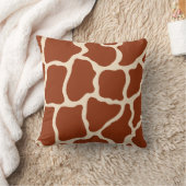 キリンプリント枕 クッション (ブランケット)