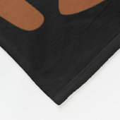 キリンプリント簡単ディーハロウィンコスチューム フリースブランケット (角)