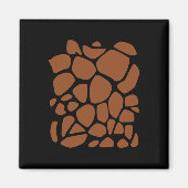 キリンプリント簡単ディーハロウィンコスチューム マグネット (正面)