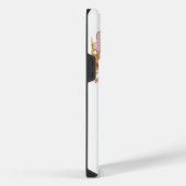 キリンプリント電話 iPhoneケース (右側面)