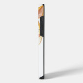 キリンプリント電話 iPhoneケース (左側面)