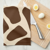 キリンプリント キッチンタオル (四つ折り)