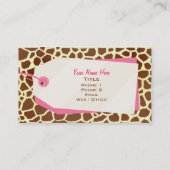 キリンプリント&ショッピングラベル小売名刺 名刺 (裏面)