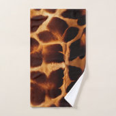 キリンプリント バスタオルセット (ハンドタオル)