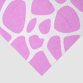 キリンプリント，ピンクキリン，アニマルプリント，ジャングル 薄葉紙 (詳細)