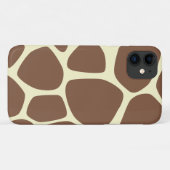 キリンプリント，ブラウンキリン，アニマルプリント，ジャングル Case-Mate iPhoneケース (裏面(横))