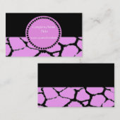 キリンプリント（円アクセント付き）名刺 名刺 (正面/裏面)