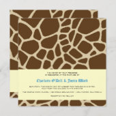 キリンプリント〜結婚の 招待状 (正面/裏面)